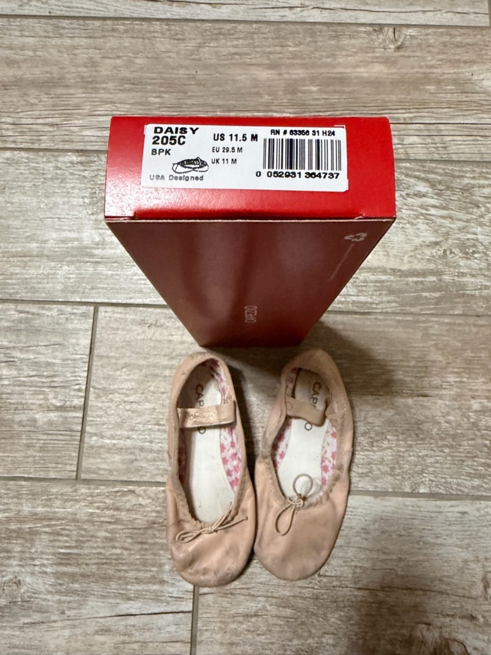 Capezio Daisy Ballet Flats in Ballet Pink